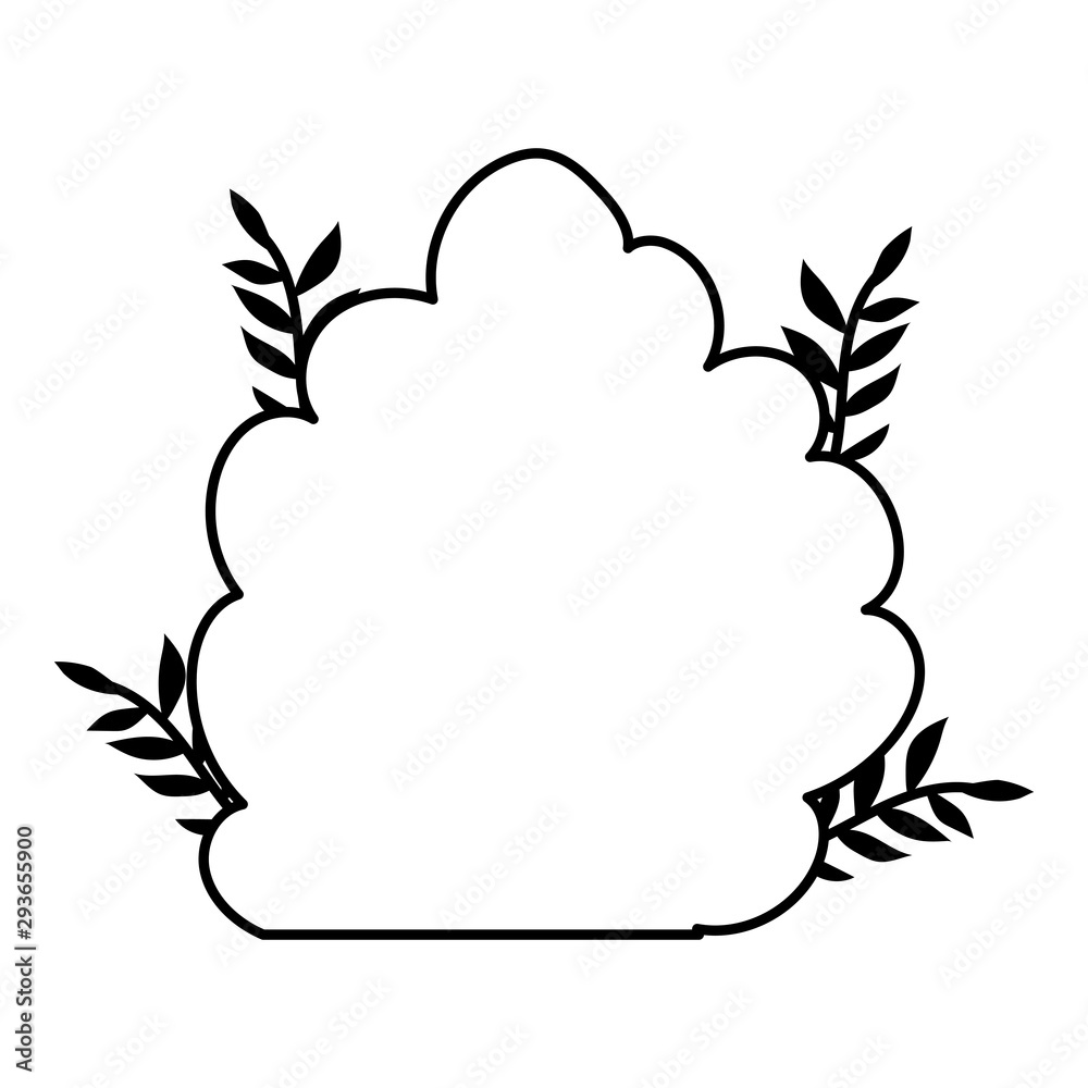 autumn bush plant seasonal icon autumn bush plant seasonal icon