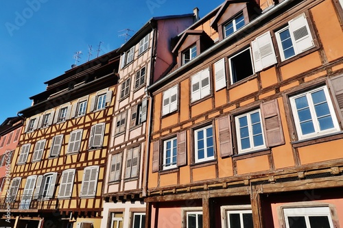 Strassburg  Gerberviertel  bunte H  userzeile