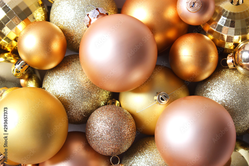 Background of beautiful christmas balls. New Year or Christmas background. Background of beautiful christmas balls. New Year or Christmas background.