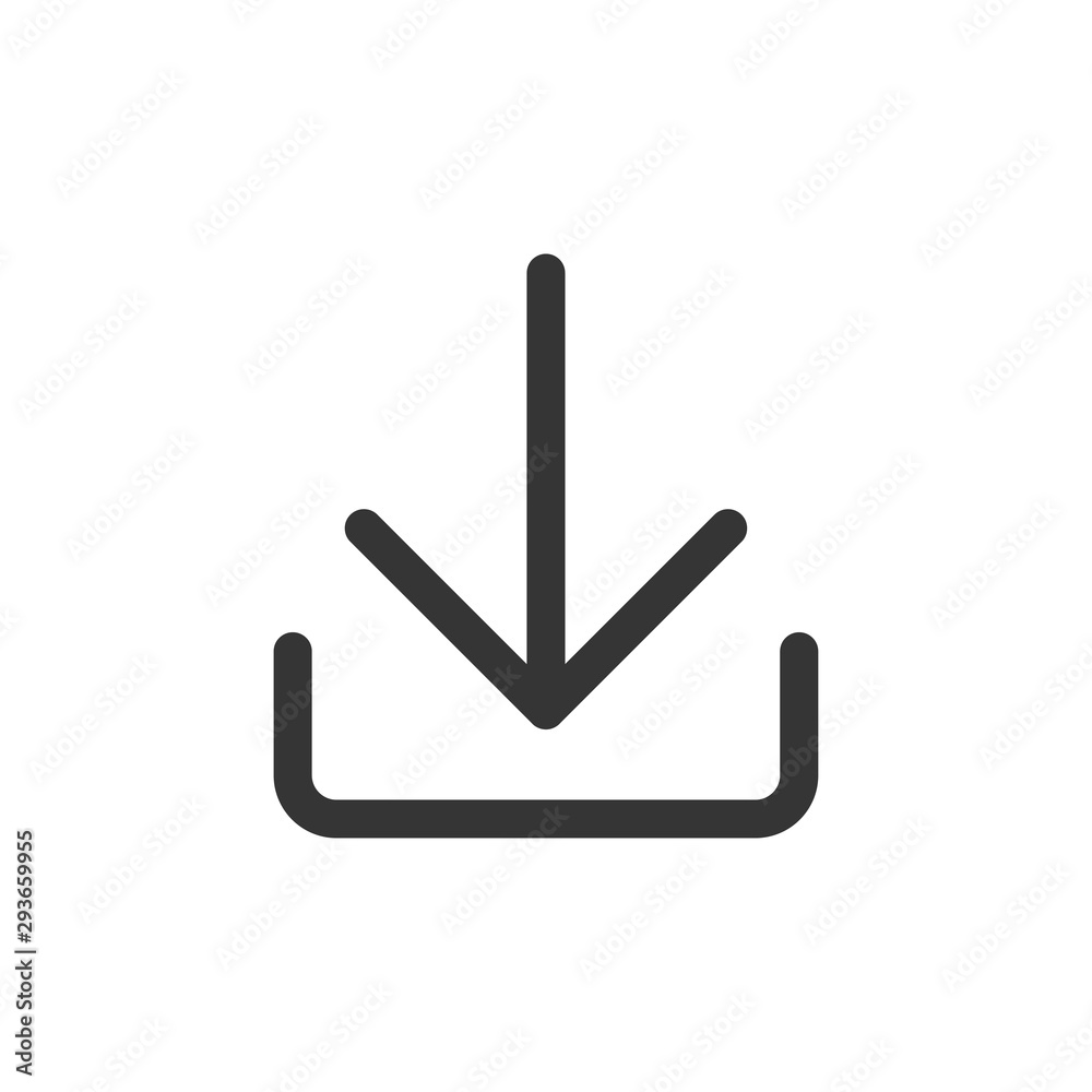 Download Icon Vector Illustration Download Icon Vector Illustration