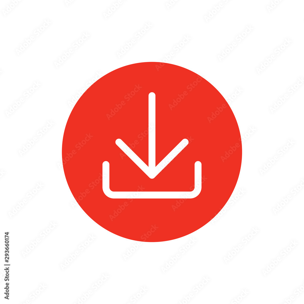 Download Icon Vector Illustration Download Icon Vector Illustration