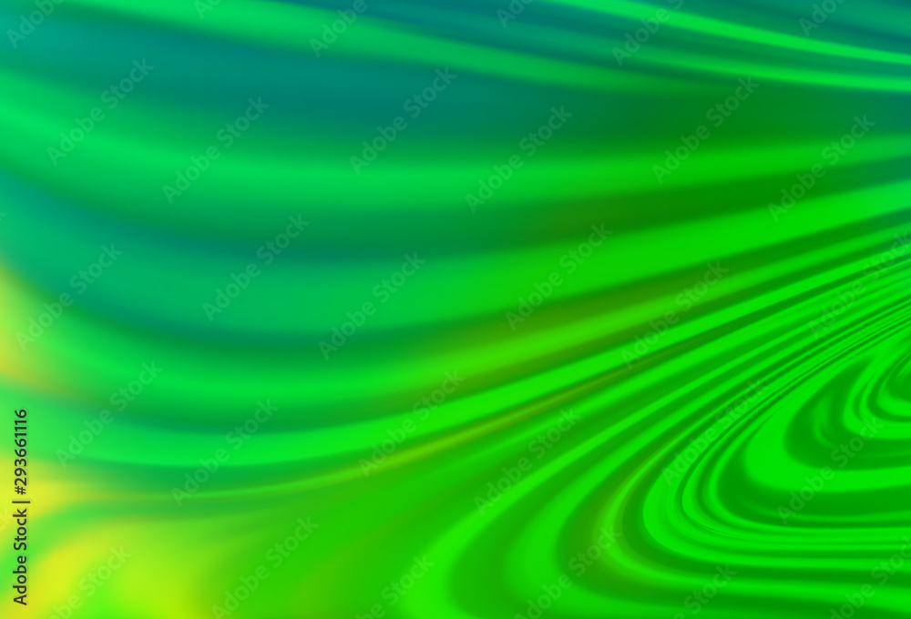Light Green vector template with lines, ovals. Light Green vector template with lines, ovals.
