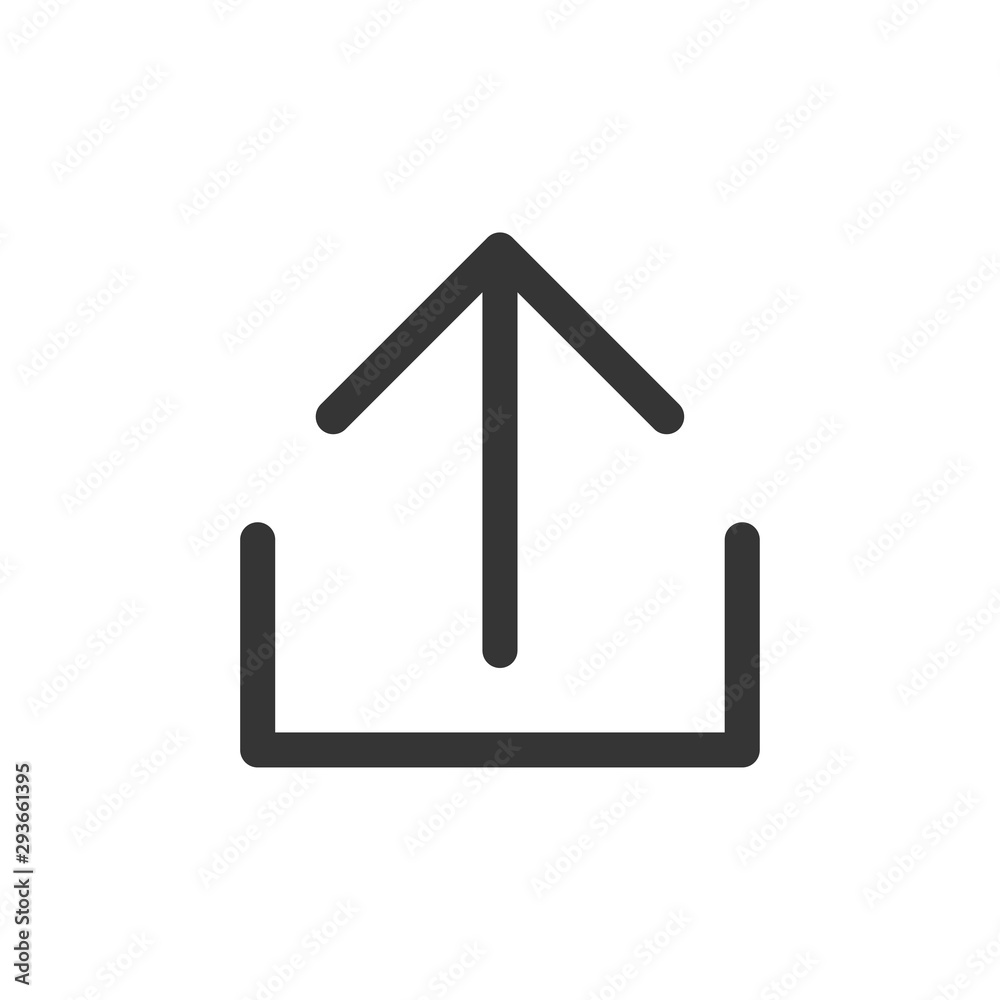 Upload Icon Vector Illustration Upload Icon Vector Illustration
