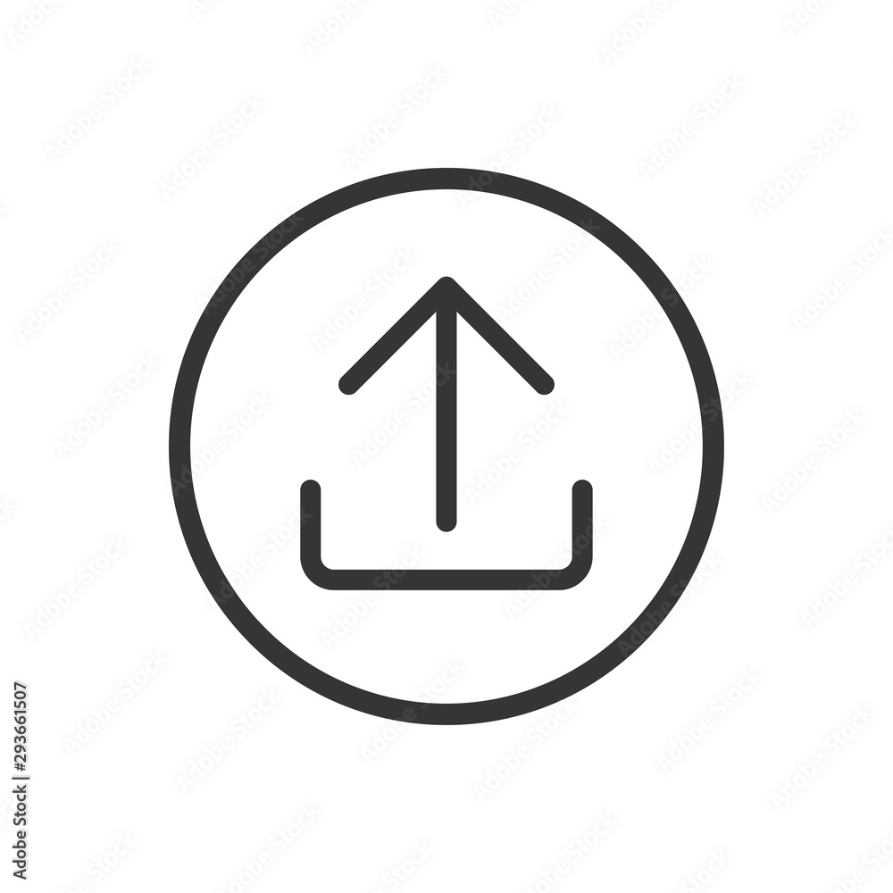 Upload Icon Vector Illustration Upload Icon Vector Illustration
