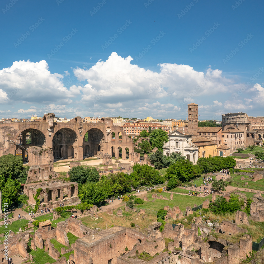 Old Rome in Ruins