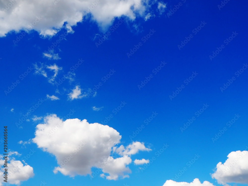 cumulus clouds against the blue sky cumulus clouds against the blue sky