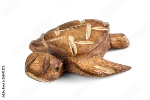 Handcrafted wooden turtle souvenir made in Costa Rica - NO AUTHOR © mardoz