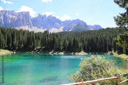 Il Lago di Carezza nelle Dolomiti   Trentino - A. Adige  
