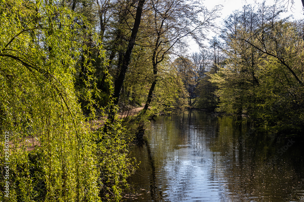 River walk around the Botanical gardens of Munster Palace