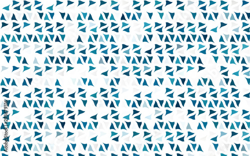 Light BLUE vector pattern in polygonal style. Abstract gradient illustration with triangles. Pattern for commercials.