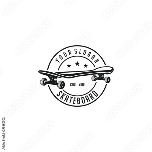 skateboard emblem  logo