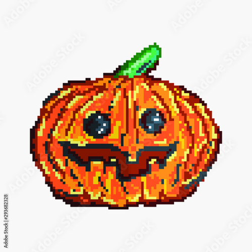 Halloween pumpkin isolated ...