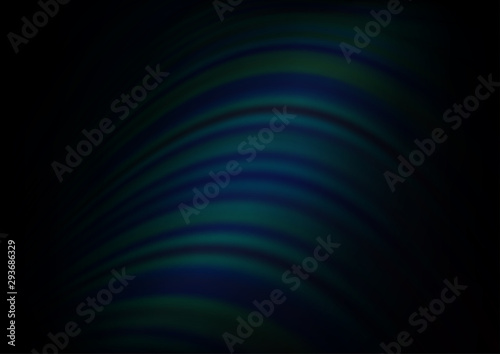 Dark BLUE vector glossy abstract background. A vague abstract illustration with gradient. The best blurred design for your business.