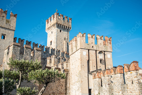 Scaliger Castle in Sirmione at the Lake Garda in Italy 05