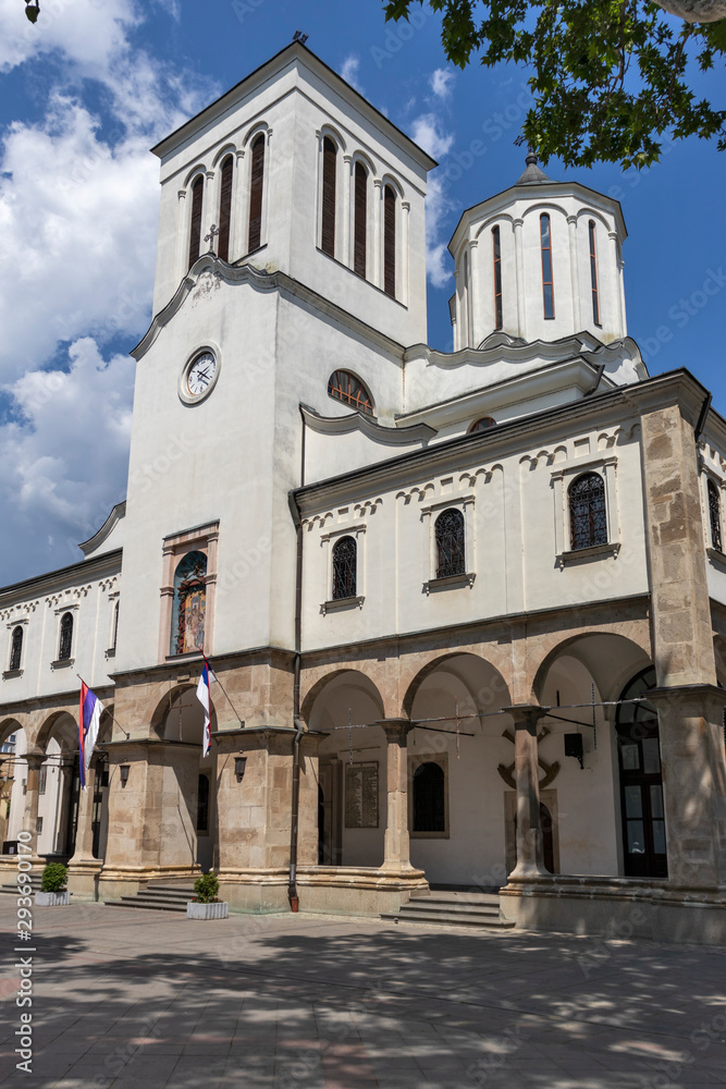 Obraz premium Holy Trinity Cathedral church in City of Nis, Serbia