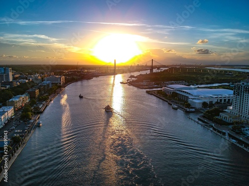 Savannah Georgia Sunset