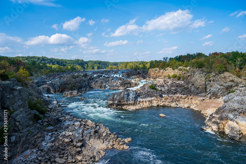 Great Falls Potomac Waterfall in Fairfax Virginia photo