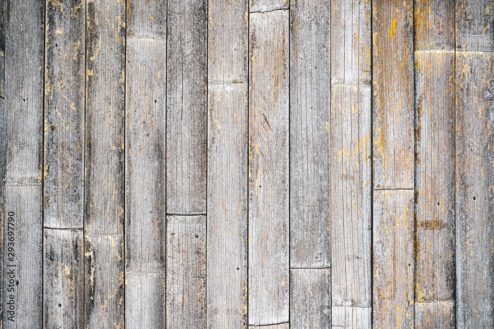 Natural reclaimed wood surface with aged boards. Wooden planks on a wall or  floor with grain and texture. Neutral flat vintage wood background. Stock  Photo | Adobe Stock