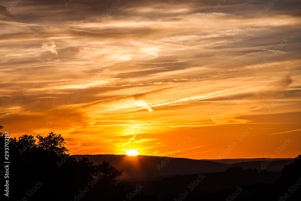 Fototapeta premium Sonnenuntergang