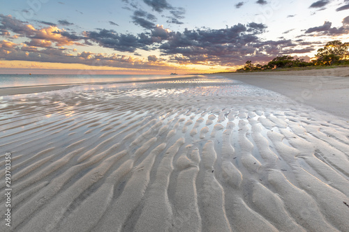 Busselton beach Western Australia at sunrise