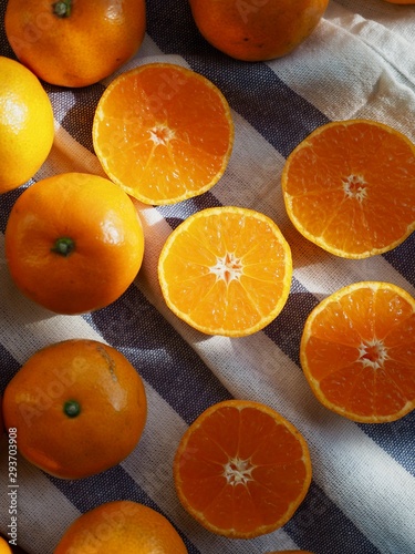 Fresh Korean fruit Jeju citrus, mandarin, tangerine 