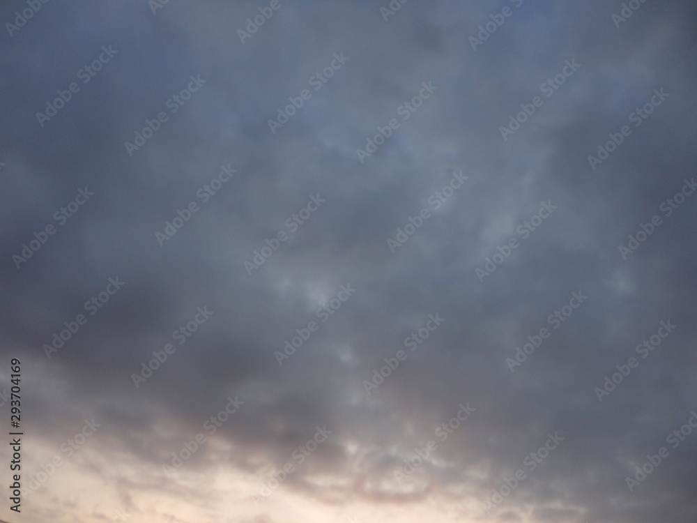 Dark cloud in the morning Dark cloud in the morning