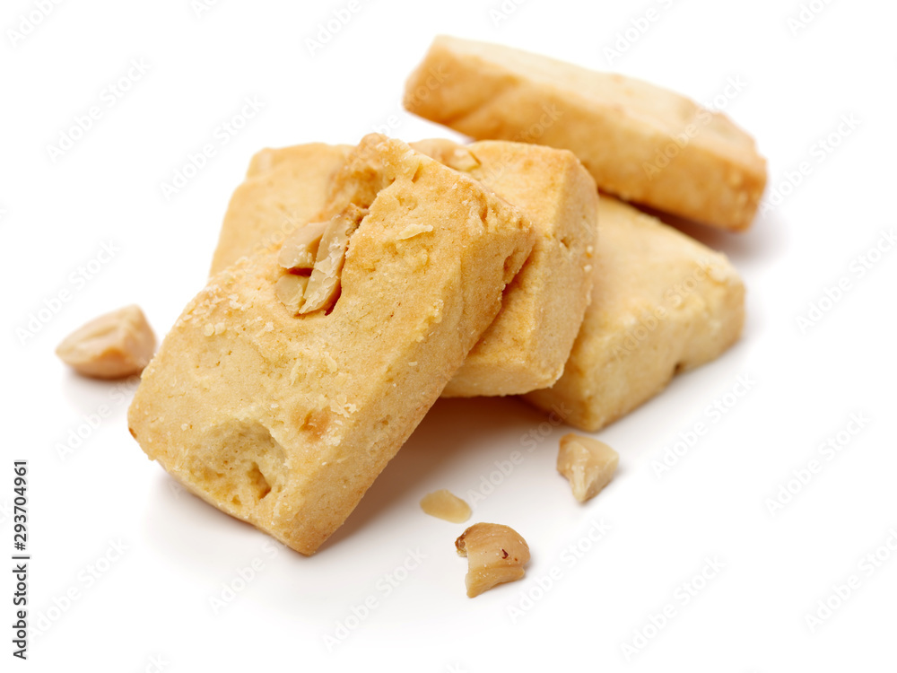 Cookies on white background Cookies on white background