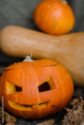 Pumpkin for Halloween. Jack's head © ProstoSvet