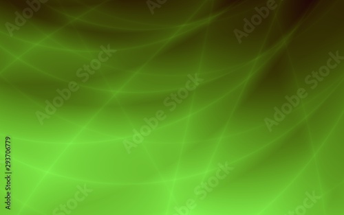 Green wave backdrop bright abtract background