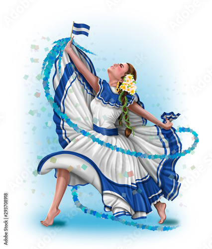 Folk dancer