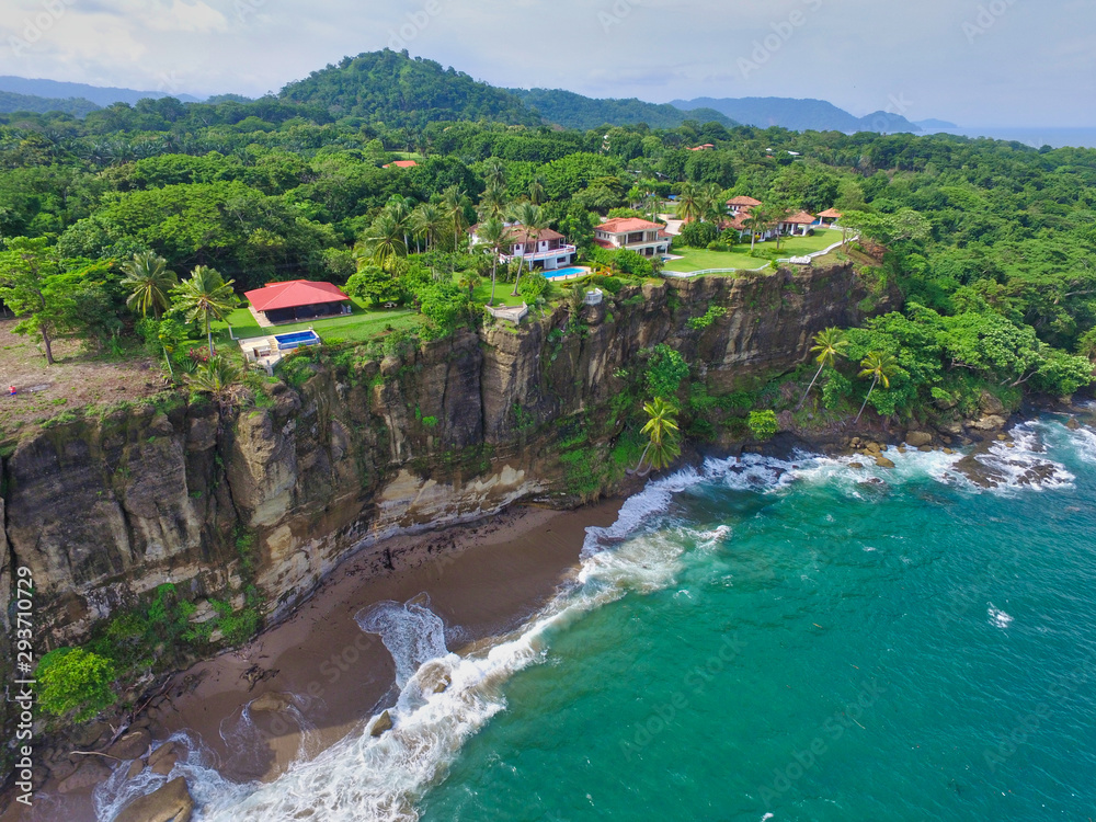Luxury Ocean View homes on a cliff side in tango mar, Costa Rica