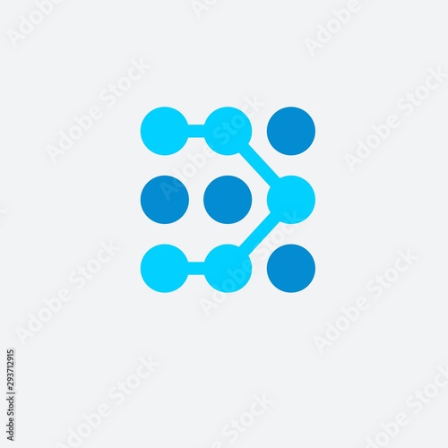 Dna chain logo design