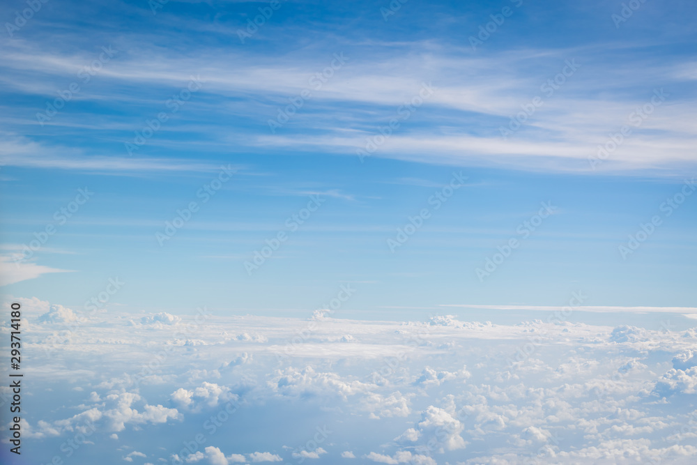 Blue sky with clouds Blue sky with clouds