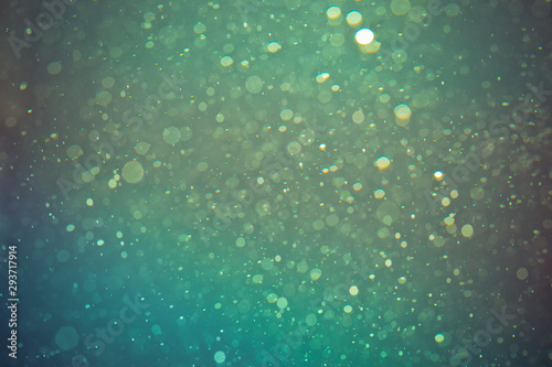 Abstract blur bokeh water texture