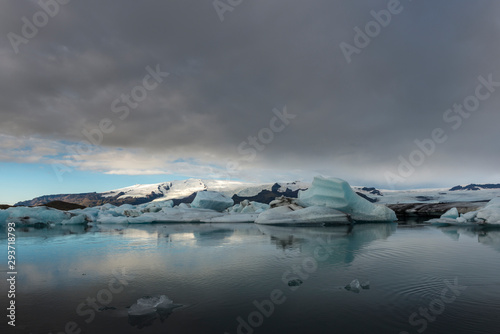 Icebergs at Jokulsarlon the Europes Largest Graciar in Iceland