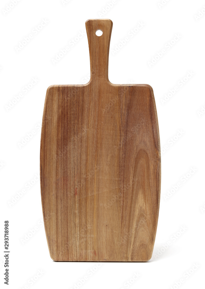 Fototapeta premium cutting board on white background