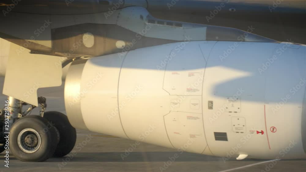 White Airplane Drive on runway , Johannesburg airport, South Africa Johannesburg / South Africa/August-30-2019 White Airplane Drive on runway , Johannesburg airport, South Africa Johannesburg / South Africa/August-30-2019