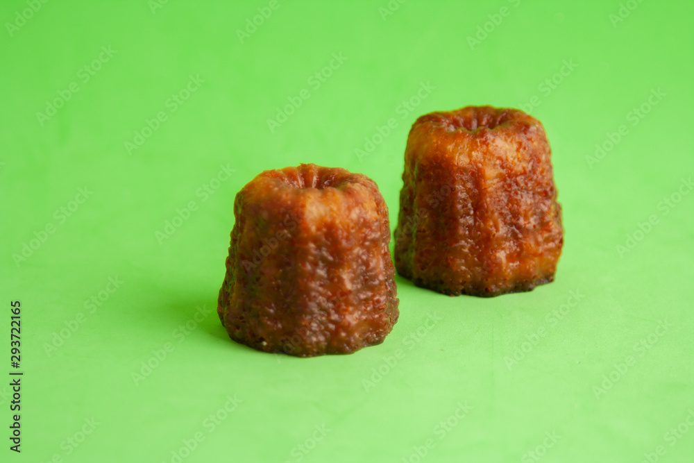 French pastry Caneles de bordeaux rum and vanilla flavor thick caramelized.. French pastry Caneles de bordeaux rum and vanilla flavor thick caramelized..