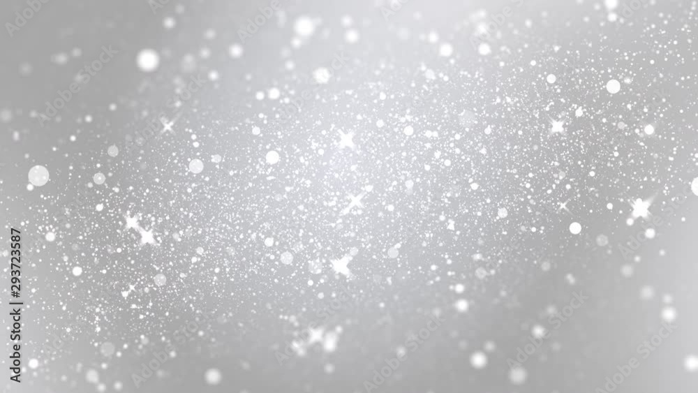 luxury white silver gray particle glitter abstract background for happy new year and merry christmas festive season