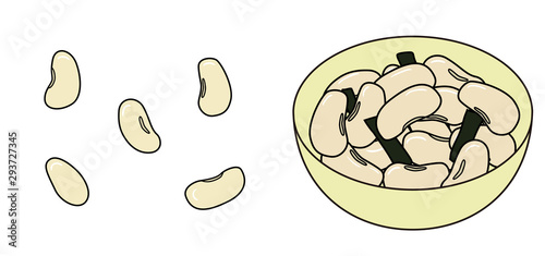 大豆　煮物