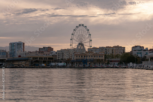 Ferris wheel in Malaga