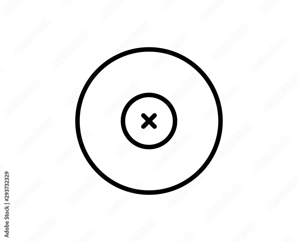 Target line icon Target line icon
