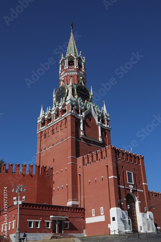 Spasskaya Tower (Saviour Tower) of Moscow Kremlin