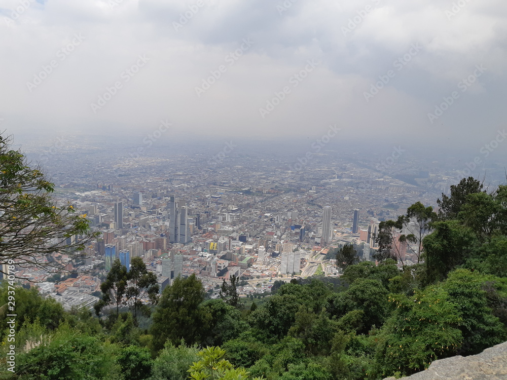 ville bogota Colombie pollution 