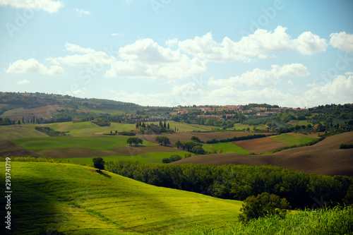 landscape in tuscany tuscan italy hill hills in autumn  © Stefano ShardsOfLife