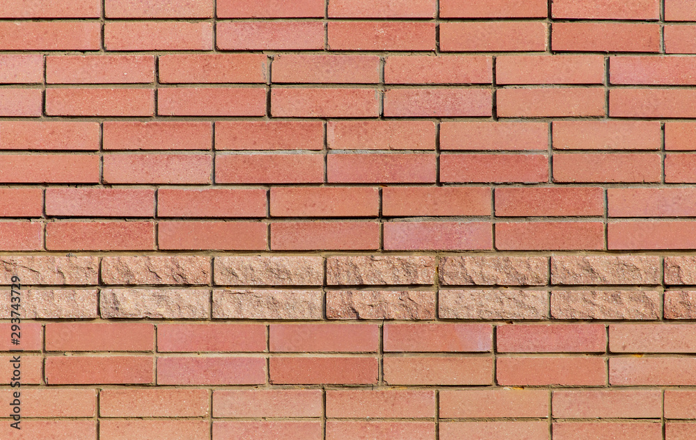 Red bricks in the wall of the house Red bricks in the wall of the house