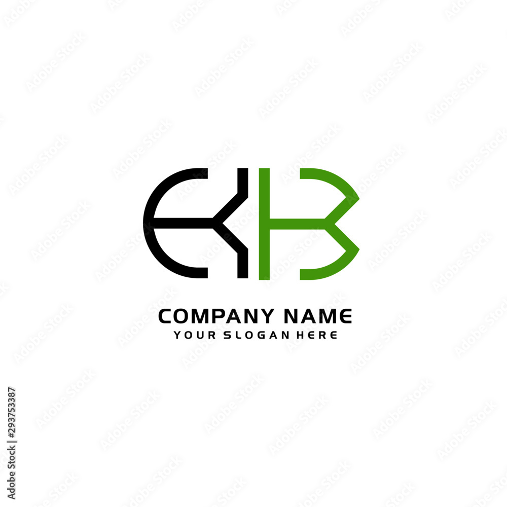 Icon Design Logo Letters KK Minimalist, oval-shaped logo, with colors, black, green, orange Icon Design Logo Letters KK Minimalist, oval-shaped logo, with colors, black, green, orange