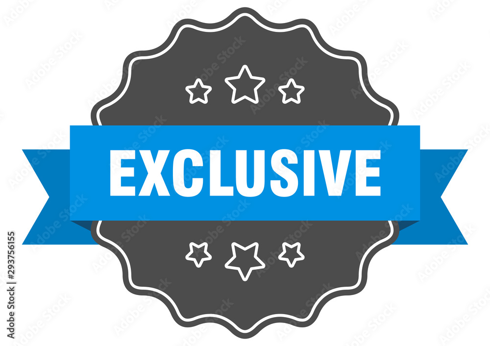 exclusive blue label. exclusive isolated seal. exclusive exclusive blue label. exclusive isolated seal. exclusive