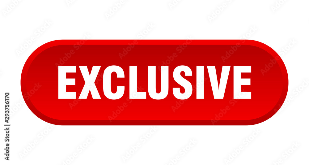 exclusive button. exclusive rounded red sign. exclusive exclusive button. exclusive rounded red sign. exclusive