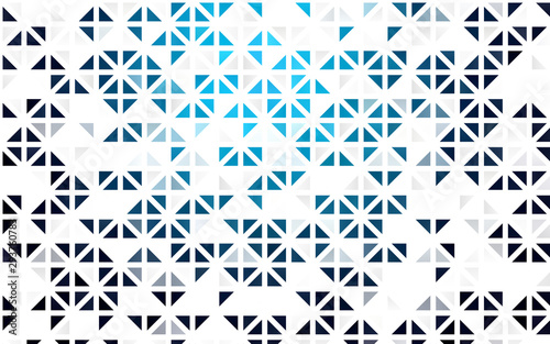 Light BLUE vector seamless texture in triangular style. Glitter abstract illustration with triangular shapes. Trendy design for wallpaper  fabric makers.